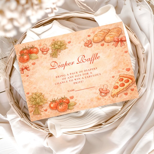Sweet Pizza Diapper Raffle Tilläggskort (Skapare uppladdad)