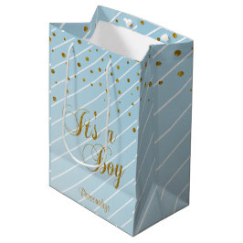 Sweet Pojke Blue och Guld Confetti