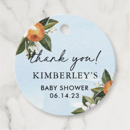 Sweet Pojke Clementine Boy BABY Shower Party Fa Gåvor Etiketter