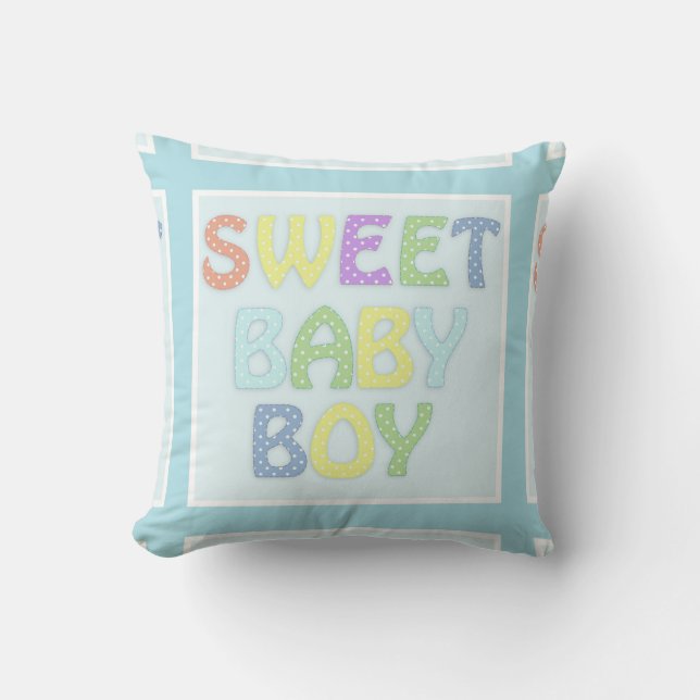 Sweet Pojke Pillow Kudde (Framsida)