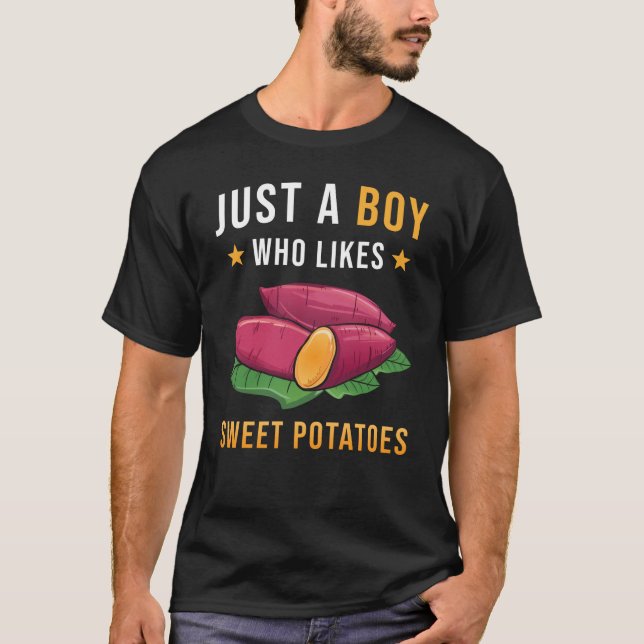Sweet Potato Boy T Shirt (Framsida)