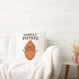 Sweet Potato Cozy Pillow Kudde