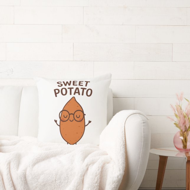 Sweet Potato Cozy Pillow Kudde (Soffa)