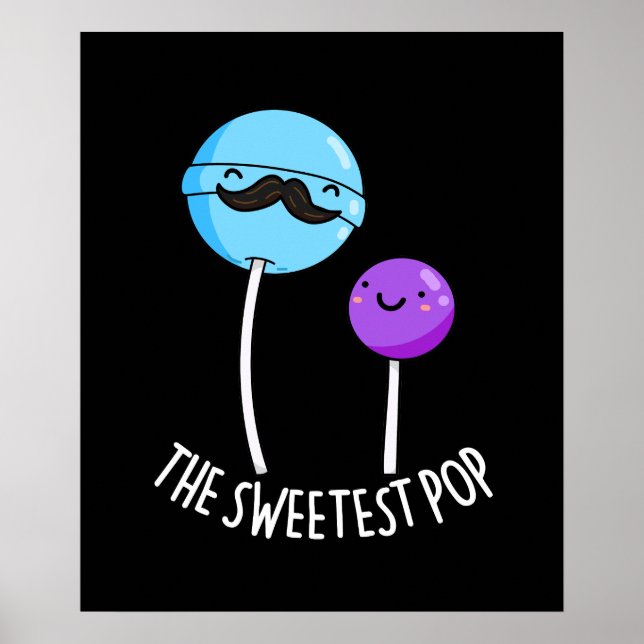 Sweet Potatoes Funny Food Pun  Poster (Framsidan)