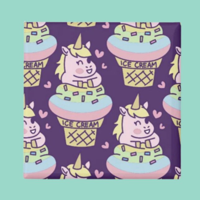 Sweet Pride Unicorn Magnet (Skapare uppladdad)