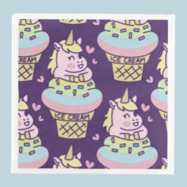 Sweet Pride Unicorn Pappra Napkins Pappersservett