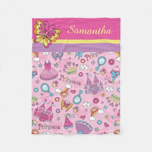 Sweet Princess Fleece Blanket (Framsidan)