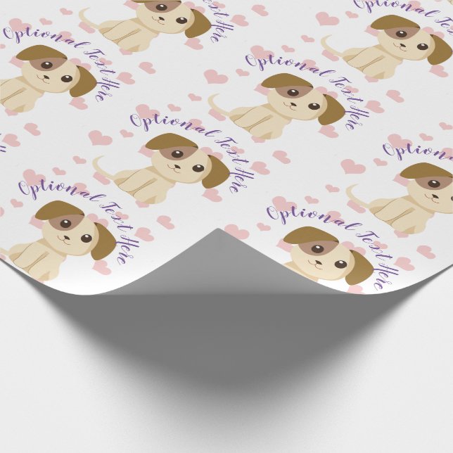 Sweet Puppy  Presentpapper (Hörn)