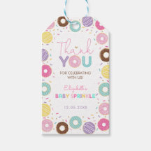 Sweet Rainbow Doughnut Baby Sprinkle Tack