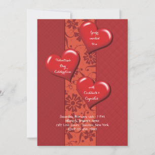 Sweet Rapture Valentines Dag-inbjudan Inbjudningar