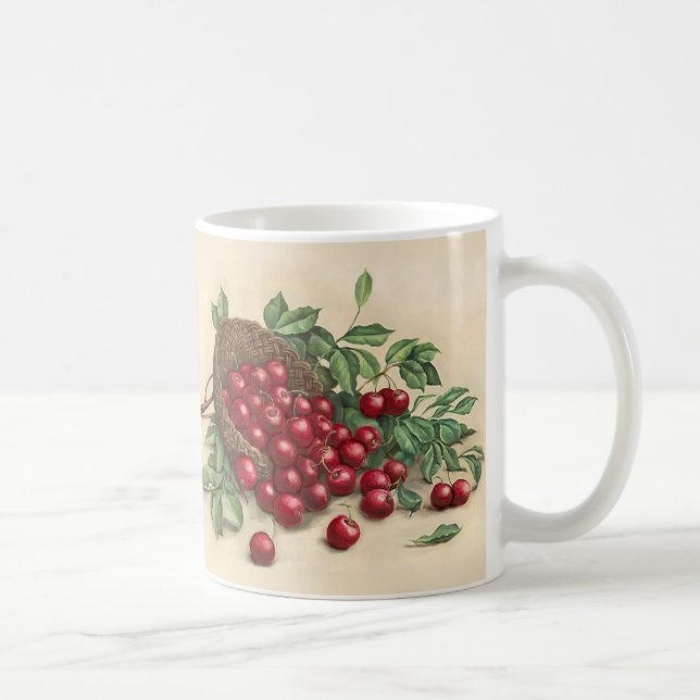 Sweet Red Cherries Kaffemugg (Höger)