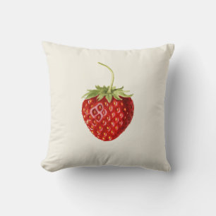 Sweet Red Strawberry (av Louis C.C. Krieger) Kudde