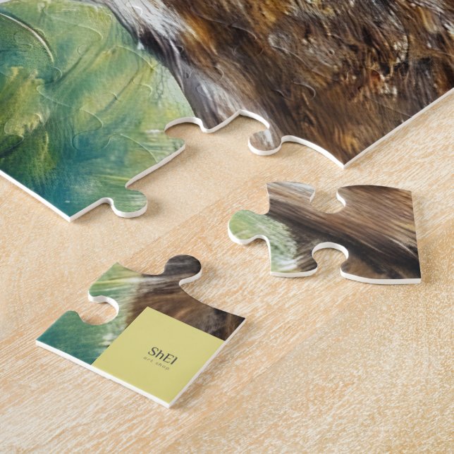 Sweet reindeer puzzle pussel (Sidan)