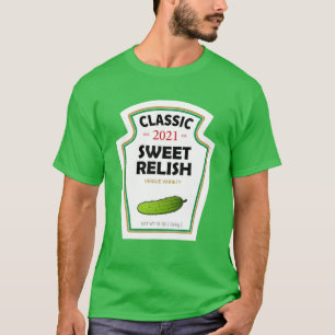 Sweet Relish DIY Halloween Costume Condition Grönt T Shirt