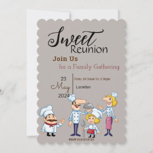 Sweet Reunion Inbjudningar