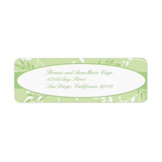 Sweet Rhapsody Return-adressetikett Returadress Etikett