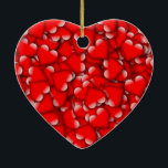 Sweet Romantic Valentine Kärlek Hearts Red Julgransprydnad Keramik<br><div class="desc">Sweet Romantic Valentine Kärlek Hearts Red,  du kan gärna lägga till text och ladda upp bilden:)</div>