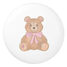 Sweet Rosa Bow Teddy Nursery Kid Room
