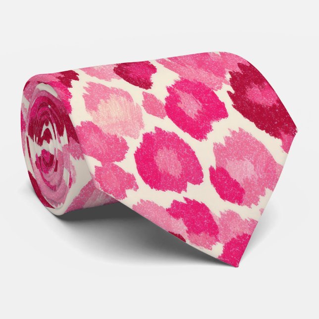 Sweet Rosa Cheetah Chic - Neck Tie Slips (Rullad)
