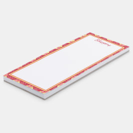 Sweet Rosa Coral Magnetic Anteckningsblock