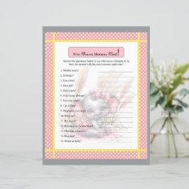 Sweet Rosa Elephant som känner till Mamma Game