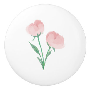 Sweet Rosa Peonies Classic Feminine Blommigt Knopp