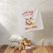 Sweet Rosh Hashanah Apples & Honung Custom Name