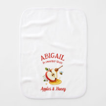 Sweet Rosh Hashanah Apples & Honung Custom Name