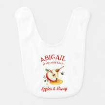 Sweet Rosh Hashanah Apples & Honung Custom Name