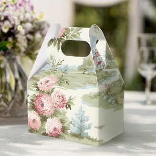 Sweet Rustic Land Home Blommigt liggande Presentaskar