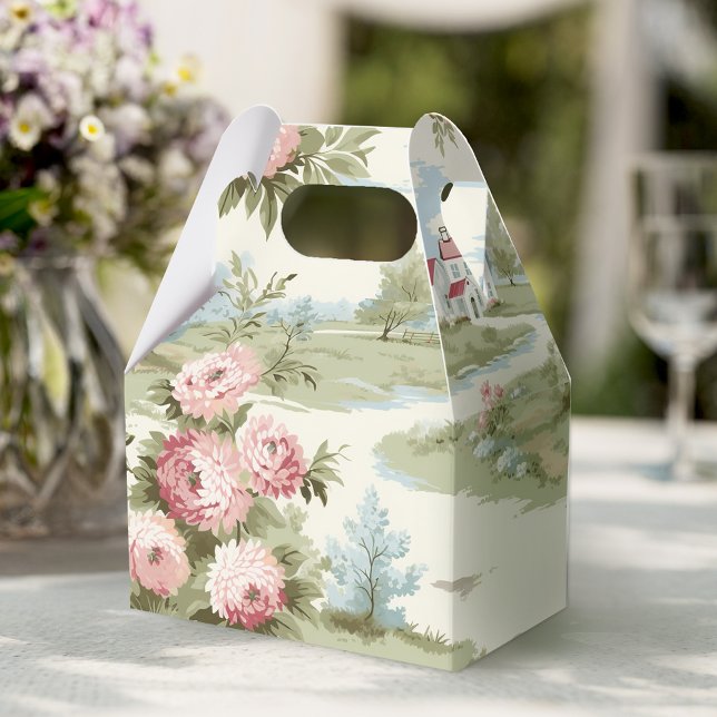 Sweet Rustic Land Home Blommigt liggande Presentaskar (Skapare uppladdad)