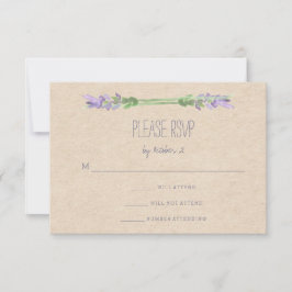 Sweet Rustic Lila Lavender på Kraft look OSA