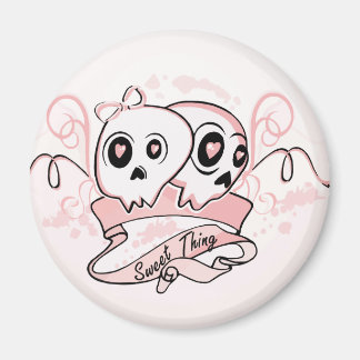 Sweet Sak Pastel Skull Magnet
