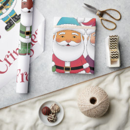 Sweet Santa Presentpapper