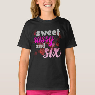 Sweet Sassy Six – Ålder Sex Premium Tee