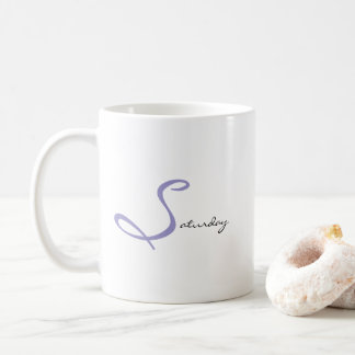 Sweet Saturday Relax & Recharge Home Cafe Decor Kaffemugg