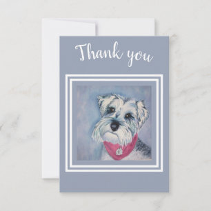 Sweet Schnauzer Tack Kort