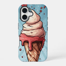 Sweet Scoop Anime Ice Cream Telefonväska