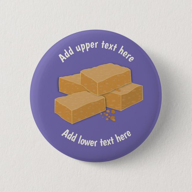 Sweet Scottish Tablet - Candy från Skottland på en Knapp (Framsida)