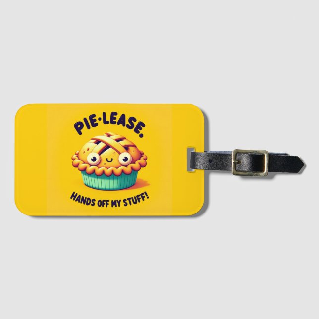 Sweet Security - Paj-ThLED Bagagebricka (Framsida horisontal)
