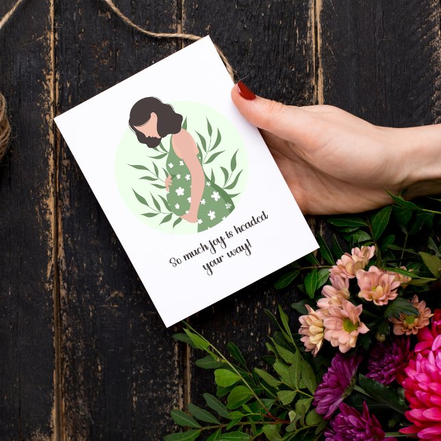 Sweet Sentimental Baby meddelande för att förvänta (Heartfelt Pregnancy Congratulations Card – Sweet Sentimental Baby Message for Expecting Parents)
