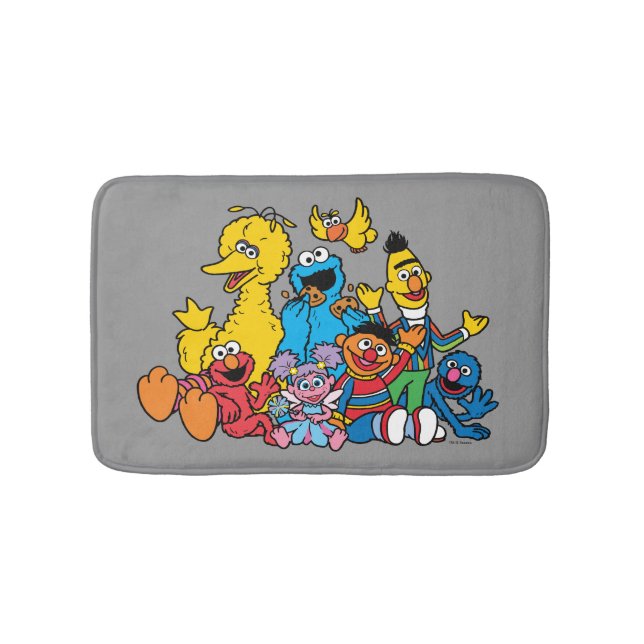 Sweet Sesame Street Pals Badrumsmatta (Framsidan)
