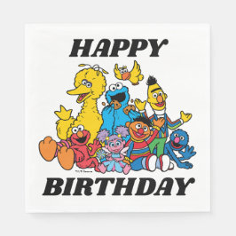Sweet Sesame Street Pals Pappersservett