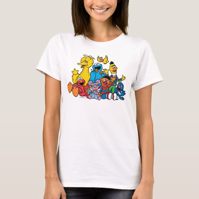 Sweet Sesame Street Pals T Shirt (Framsida)