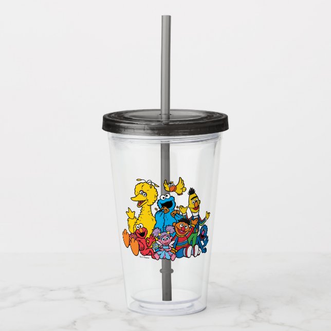 Sweet Sesame Street Pals Take Away Mugg (Framsida)
