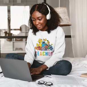 Sweet Sesame Street Pals Teacher T Shirt