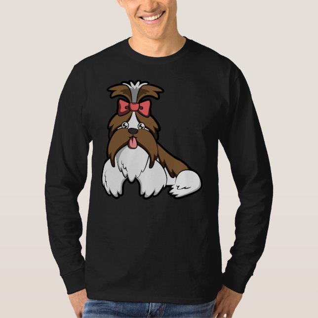 Sweet Shih Tzu T Shirt (Framsida)