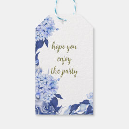 Sweet Shower Spring purple Floral Wedding Presentetikett