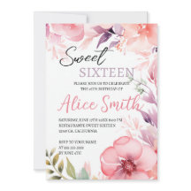Sweet sixteen av Rosa Blommigt
