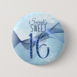Sweet sixteen Blue ID652 Knapp